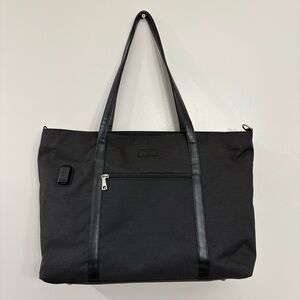 Relavel Professional Large Black Laptop Messenger Bag With USB Charging